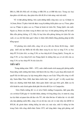 Luận án tiến sĩ lịch sử việt nam hoạt động tác chiến của các sư đoàn chủ lực miền 1965 1975 phần 2