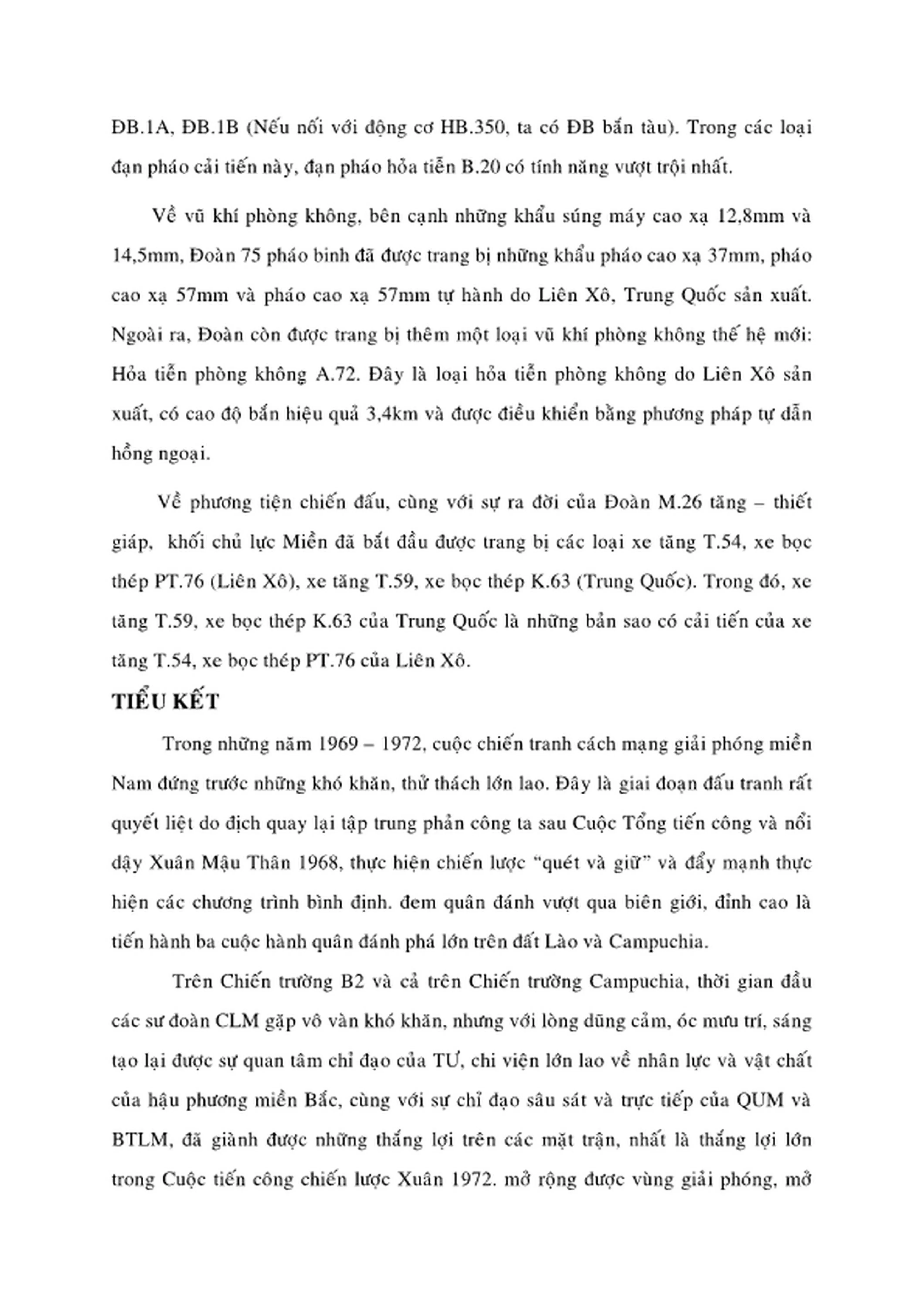 Luận án tiến sĩ lịch sử việt nam hoạt động tác chiến của các sư đoàn chủ lực miền 1965 1975 phần 2