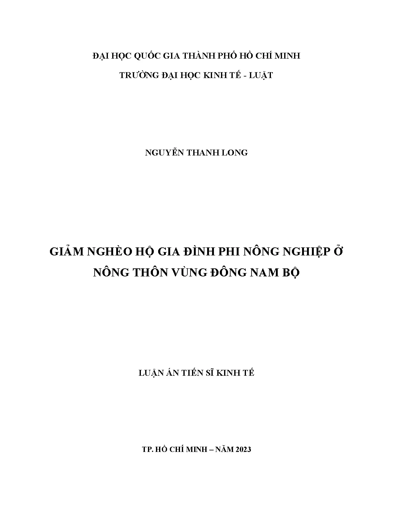 Giảm Nghèo Hộ Gia Đình Phi Nông Nghiệp Ở Nông Thôn Vùng Đông Nam Bộ.pdf