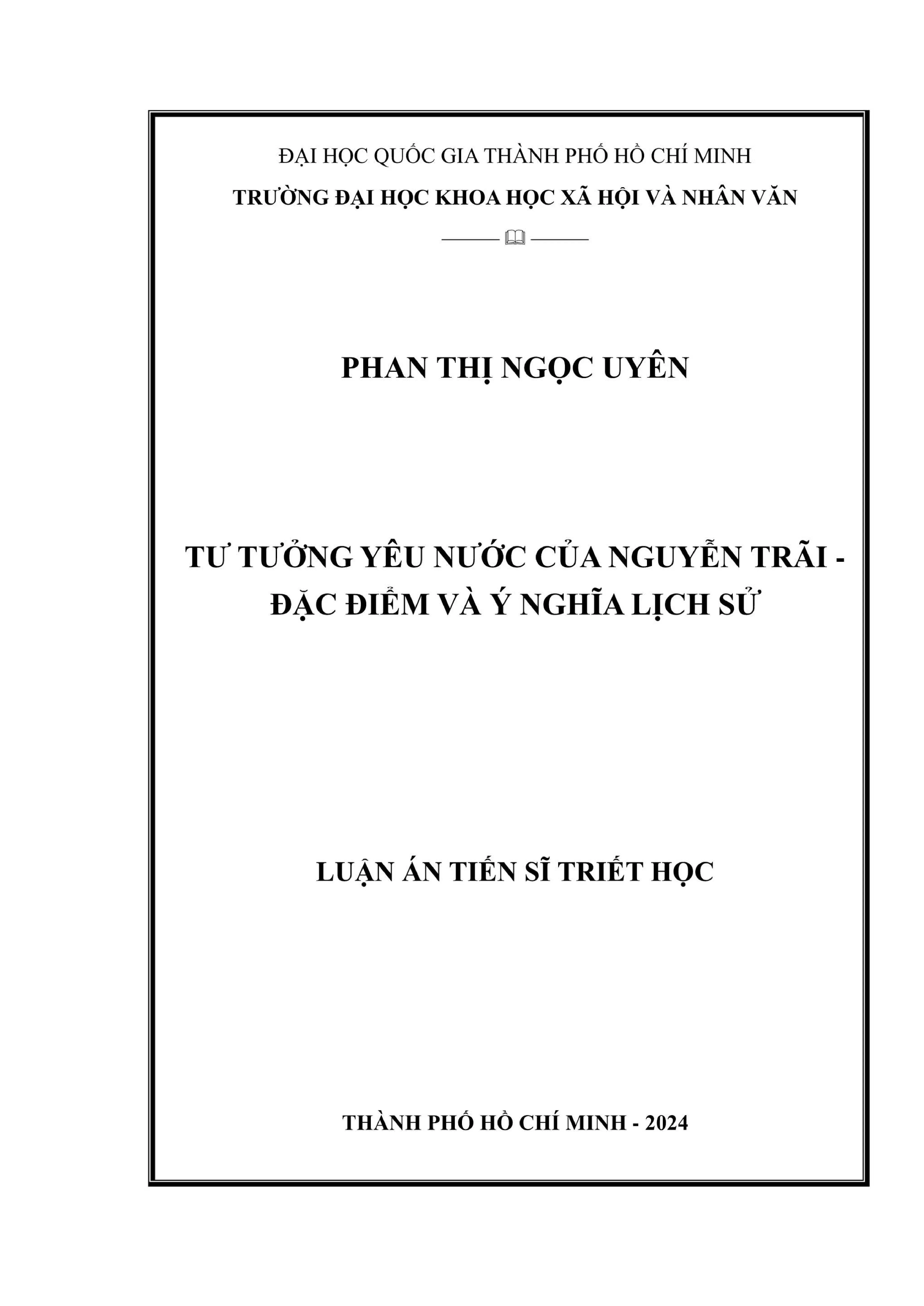 Tư tưởng yêu nước của Nguyễn Trãi - Đặc điểm và ý nghĩa lịch sử