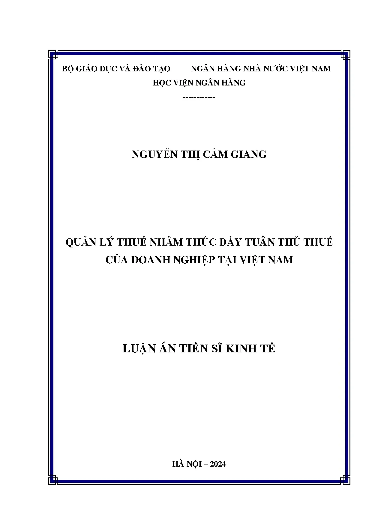 Quản lý thuế thúc đẩy tuân thủ doanh nghiệp Việt Nam