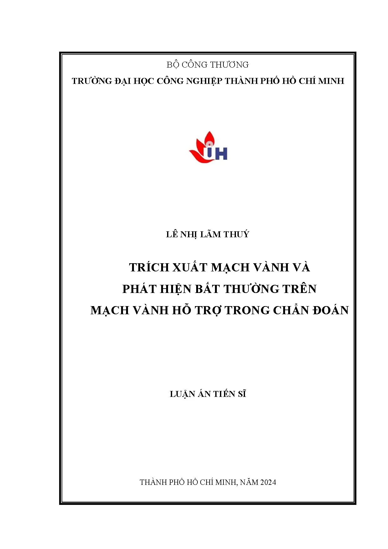 Trích xuất mạch vành và phát hiện bất thường bằng AI