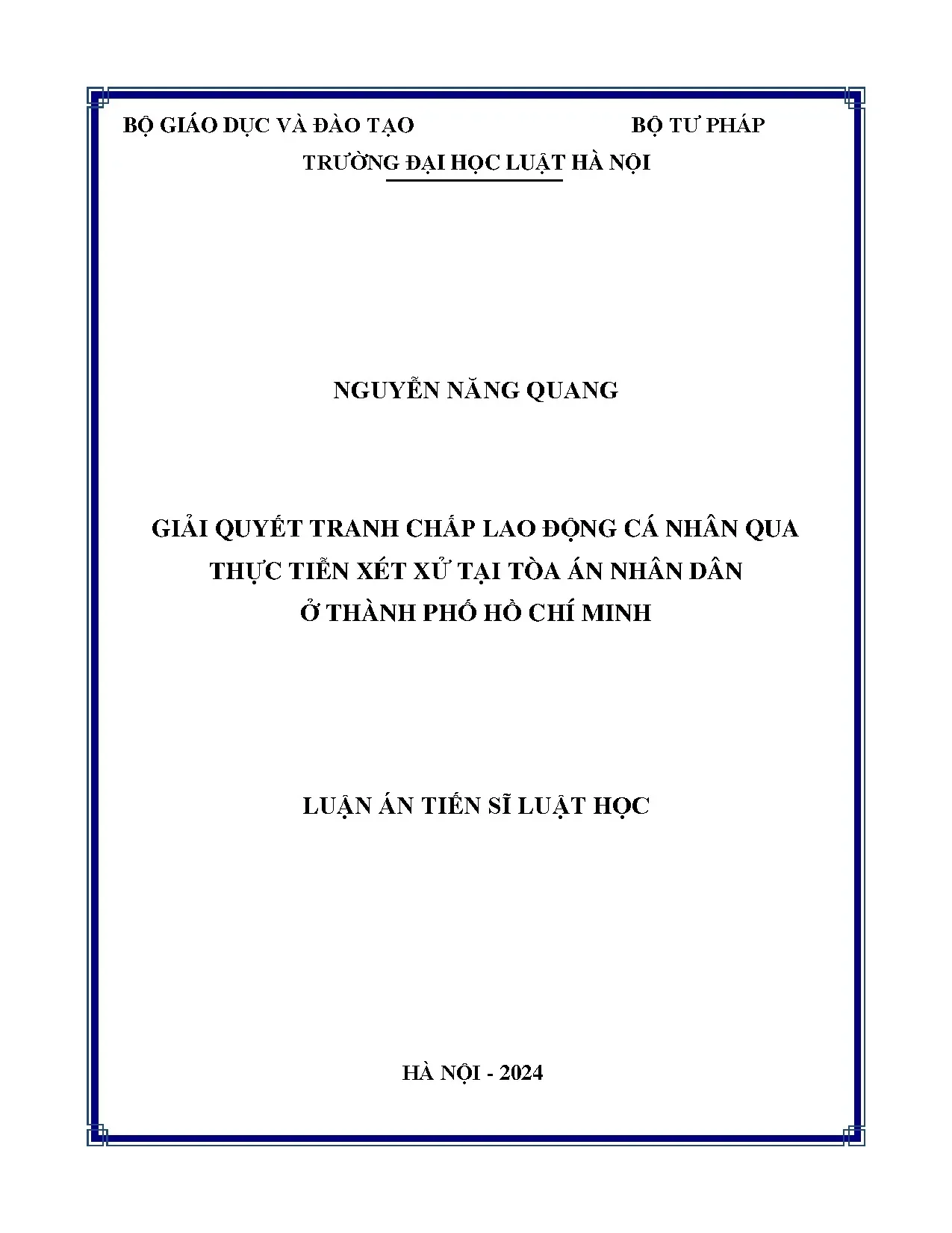 Tranh chấp lao động cá nhân: Thực tiễn xét xử tại TP.HCM