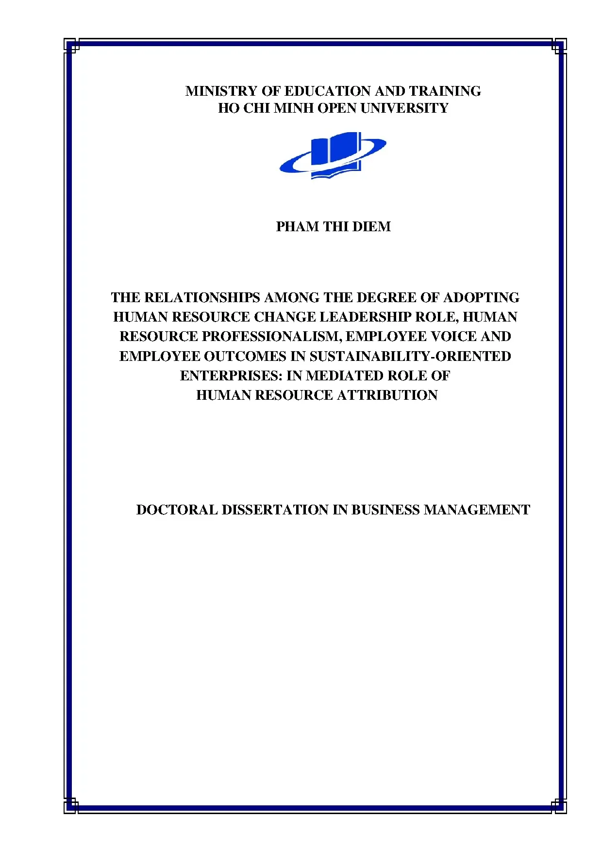 HR Change Leadership và Employee Voice trong doanh nghiệp bền vững