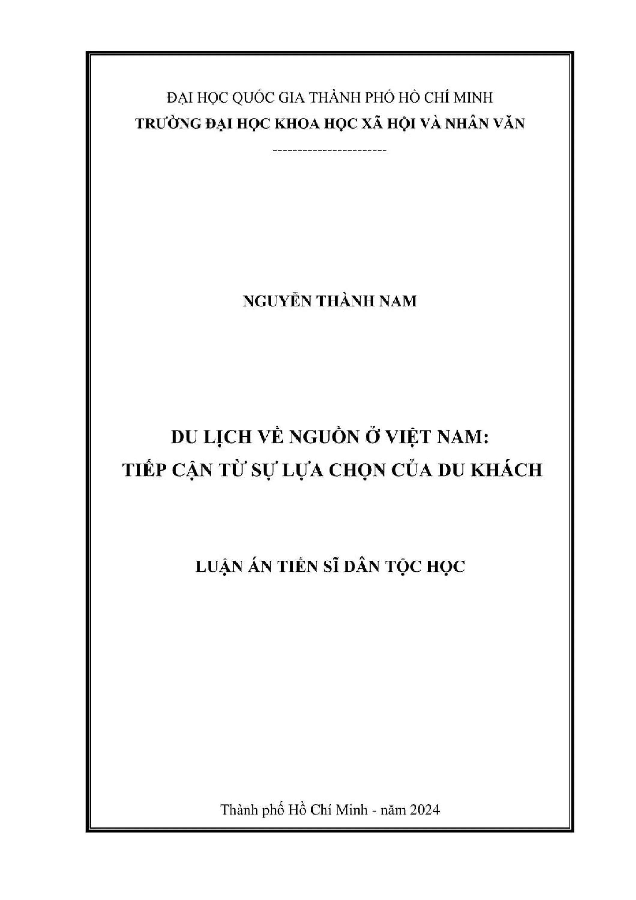 Du lịch về nguồn Việt Nam: sự lựa chọn du khách