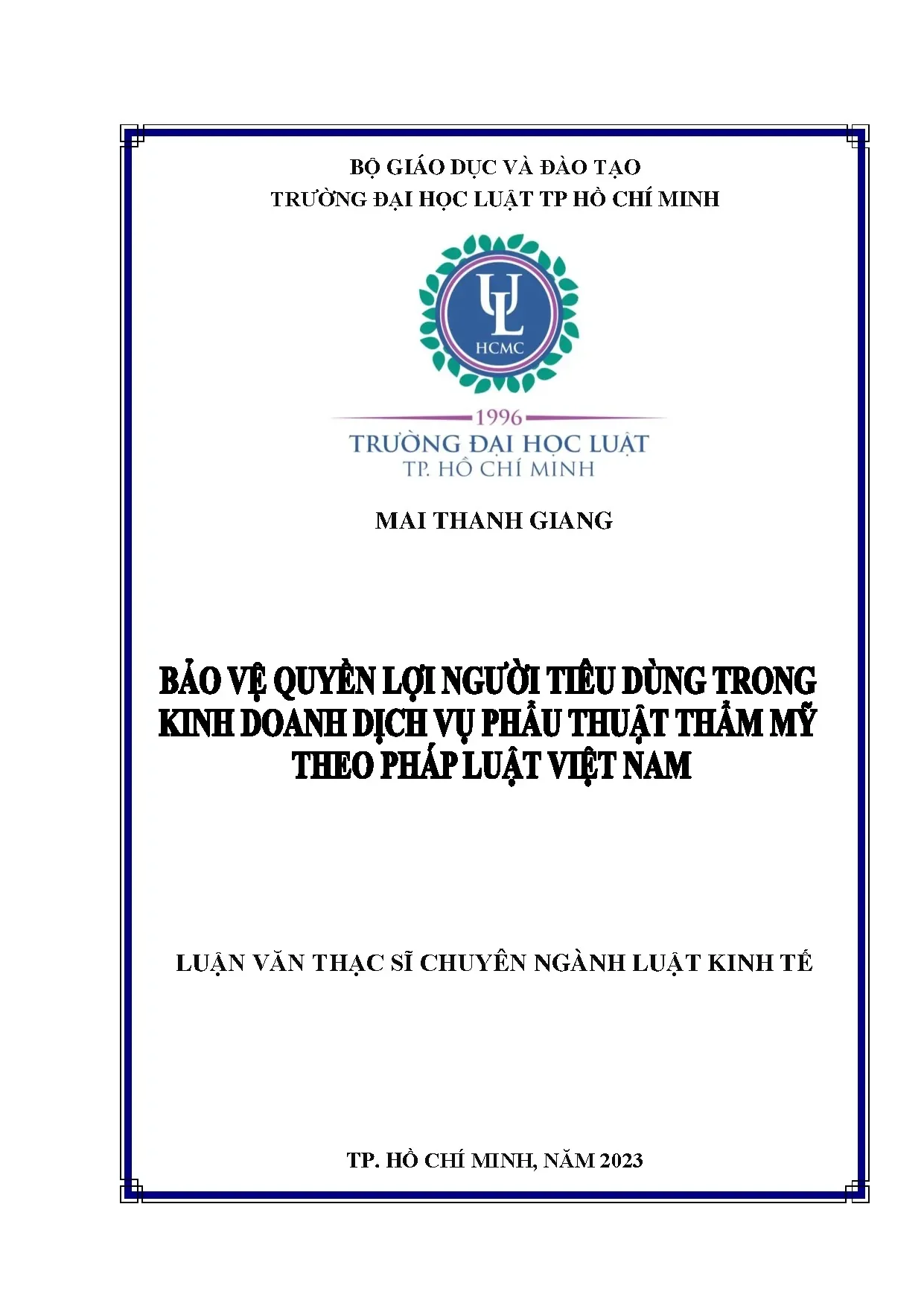 Bảo vệ quyền lợi người tiêu dùng trong kinh doanh phẫu thuật thẩm mỹ