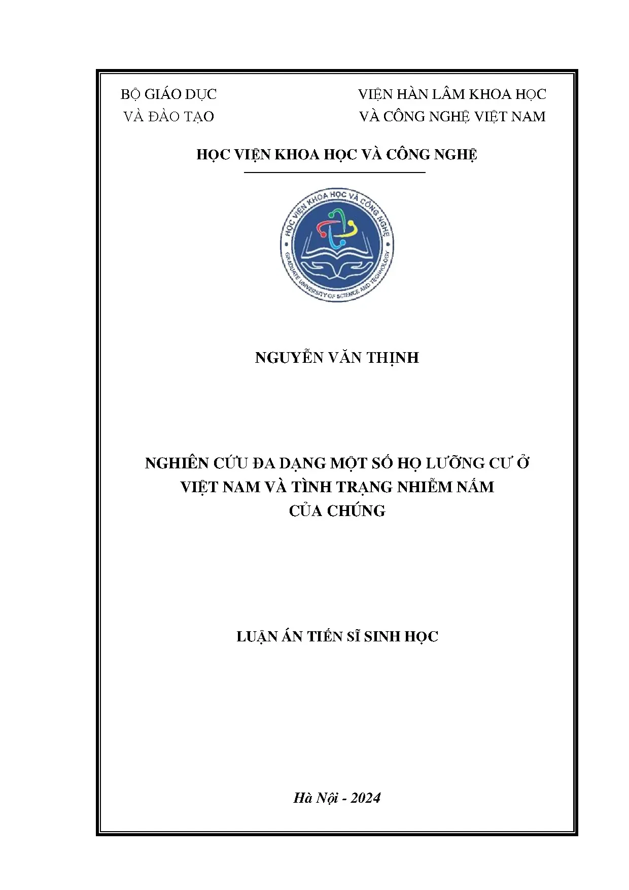 Đa dạng lưỡng cư Việt Nam và tình trạng nhiễm nấm Chytrid