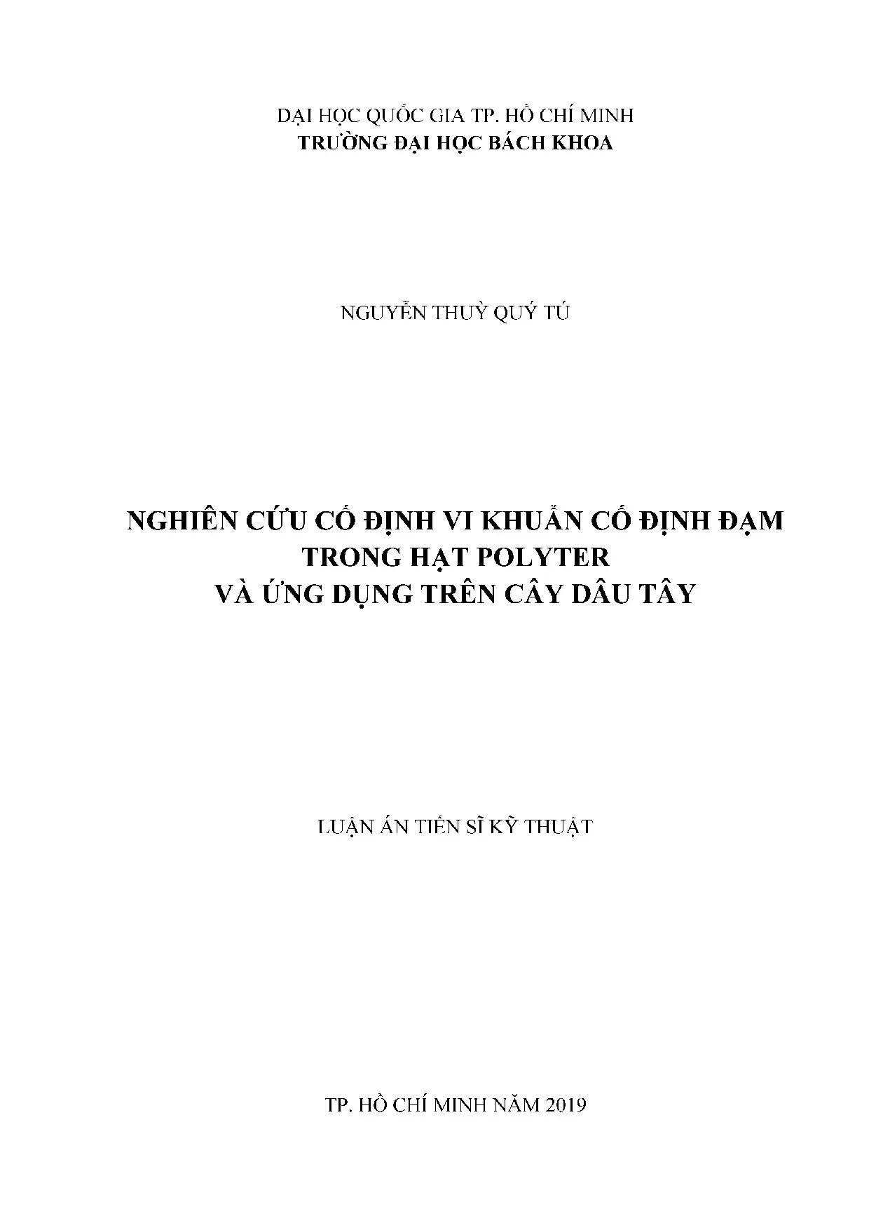 Luận án tiến sĩ công nghệ sinh học nghiên cứu cố định vi khu