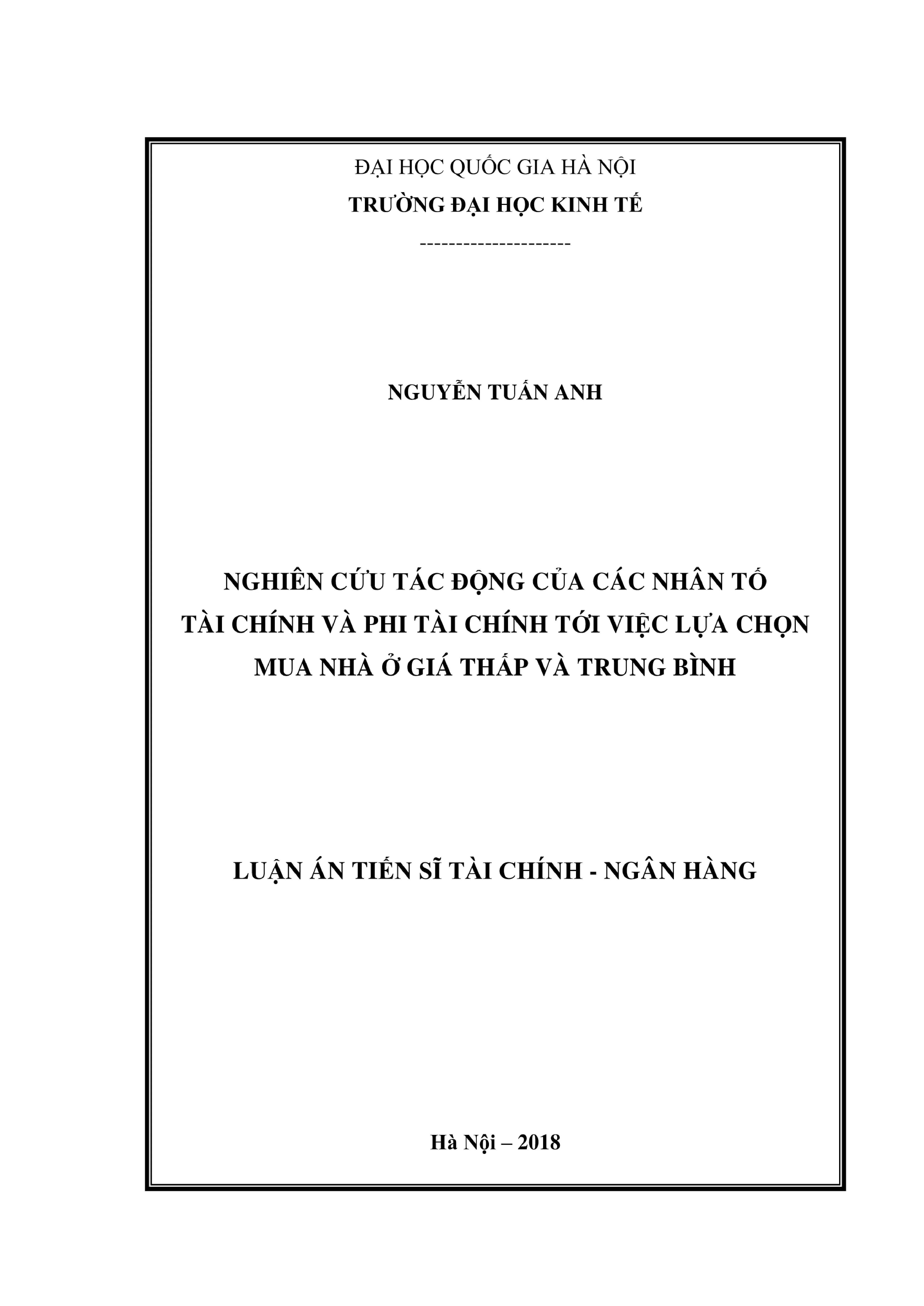 Nhân tố tài chính, phi tài chính ảnh hưởng mua nhà giá thấp