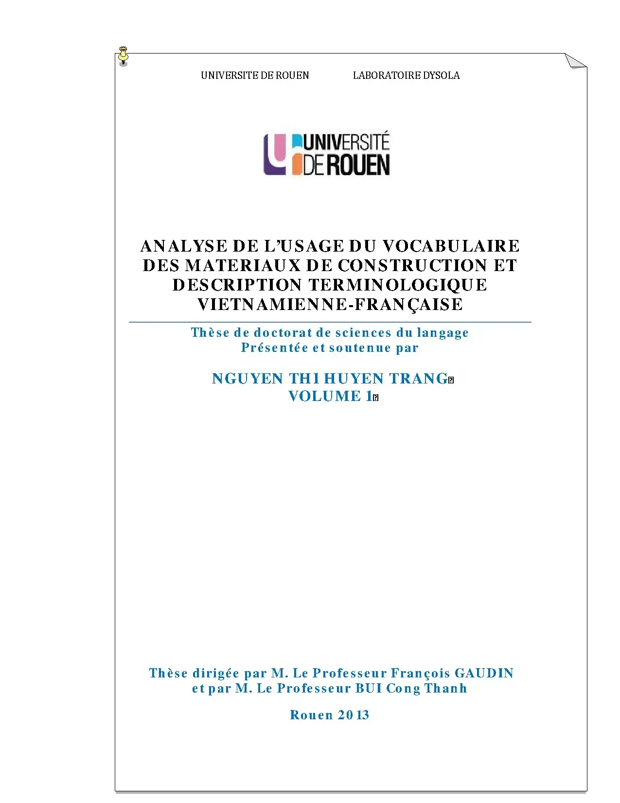 Socioterminology từ vựng vật liệu xây dựng Việt-Pháp