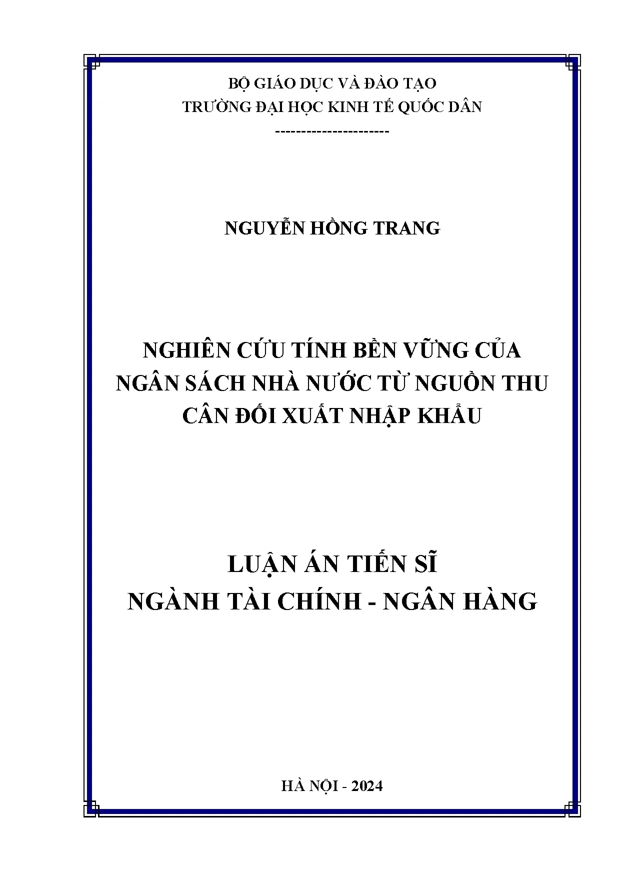 Bền vững ngân sách nhà nước từ nguồn thu xuất nhập khẩu