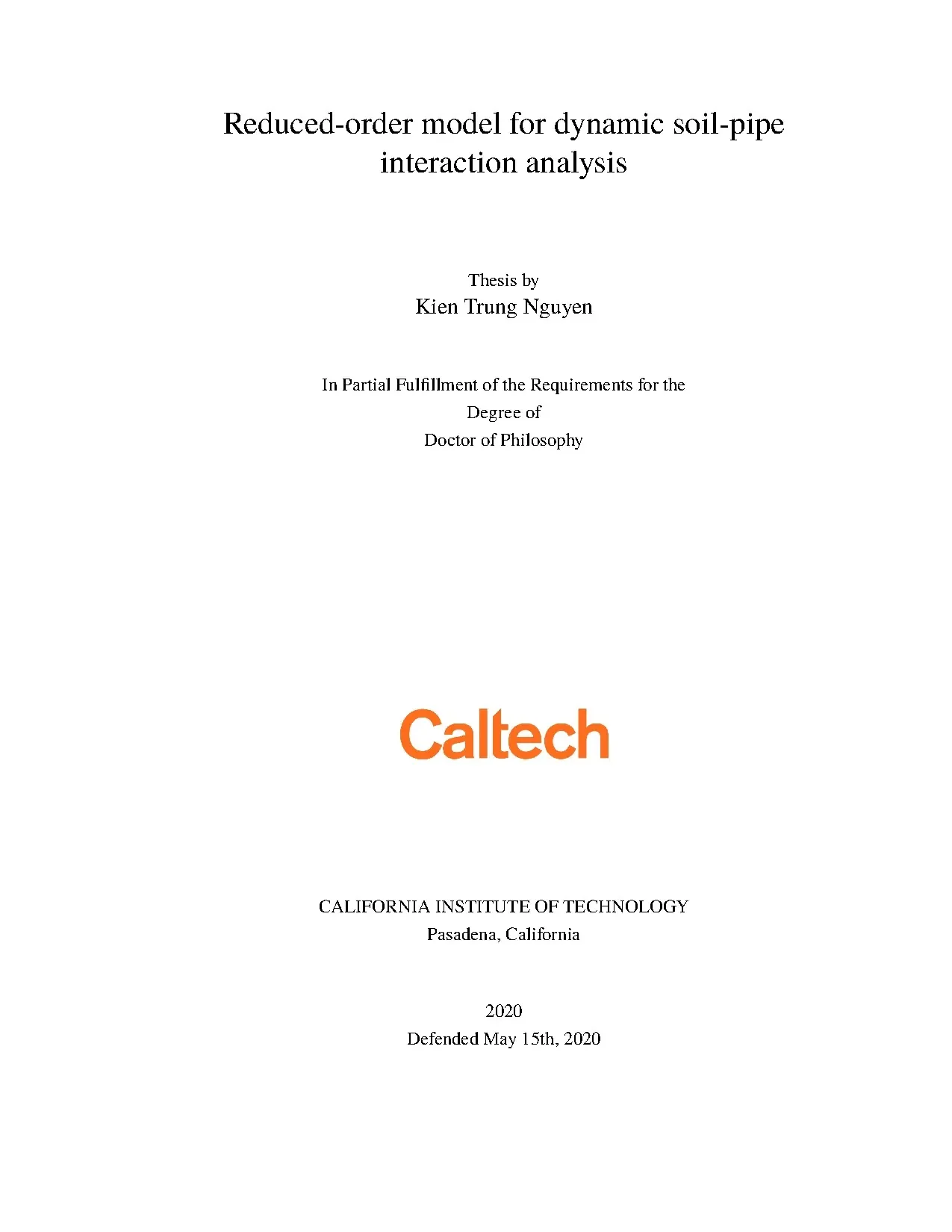 Luận án tiến sĩ triết học reduced order model for dynamic so