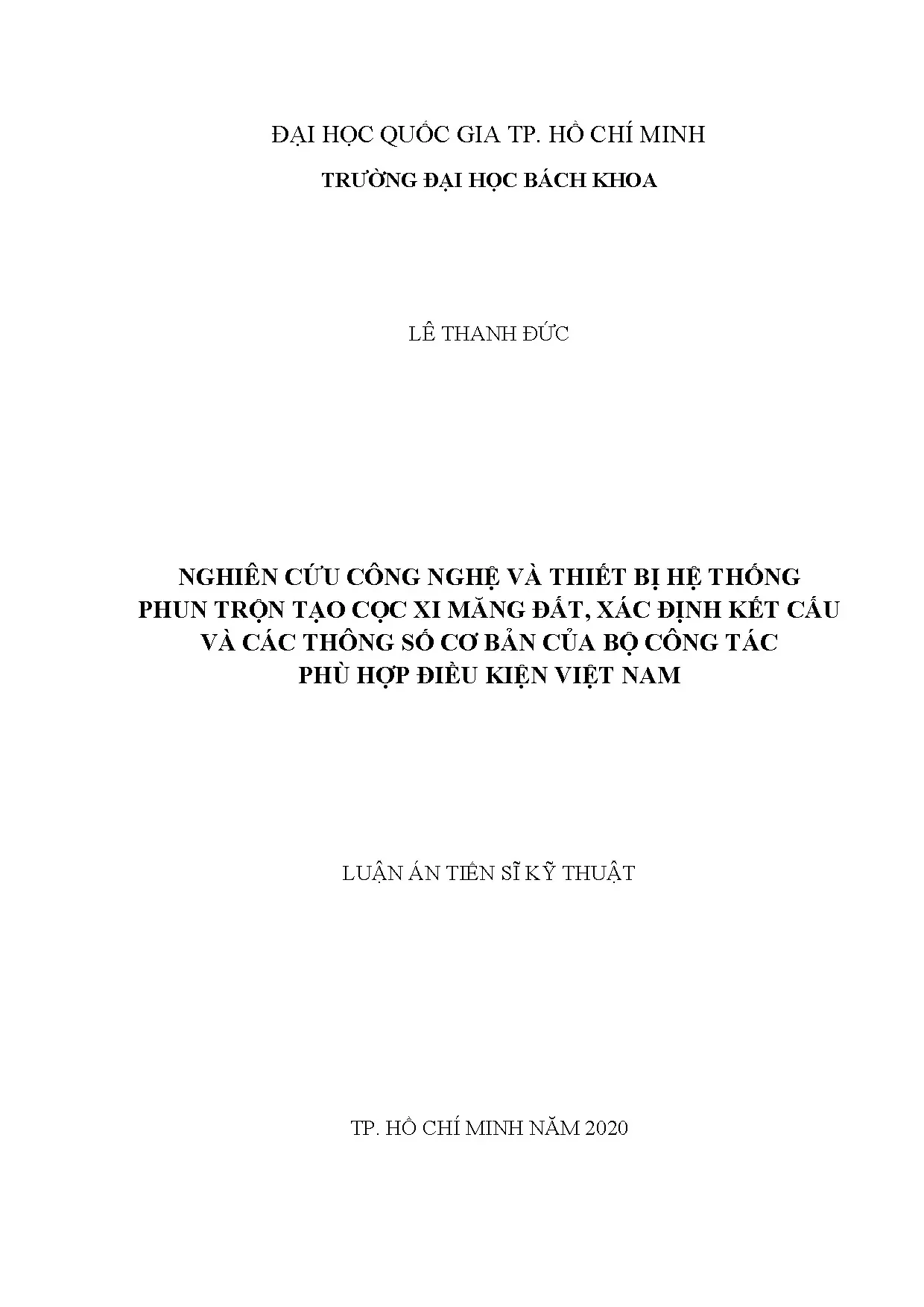 Luận án tiến sĩ kỹ thuật máy nâng máy vận chuyển liên tục ng
