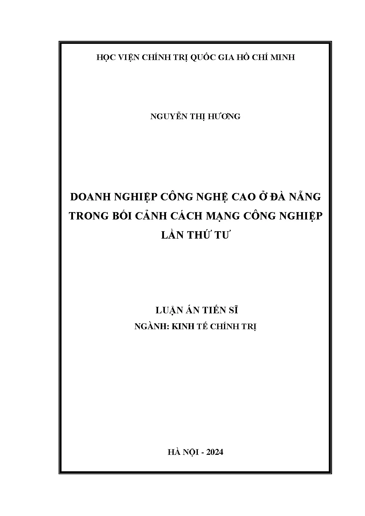Doanh nghiệp công nghệ cao ở đà nẵng trong bối cảnh cách mạn