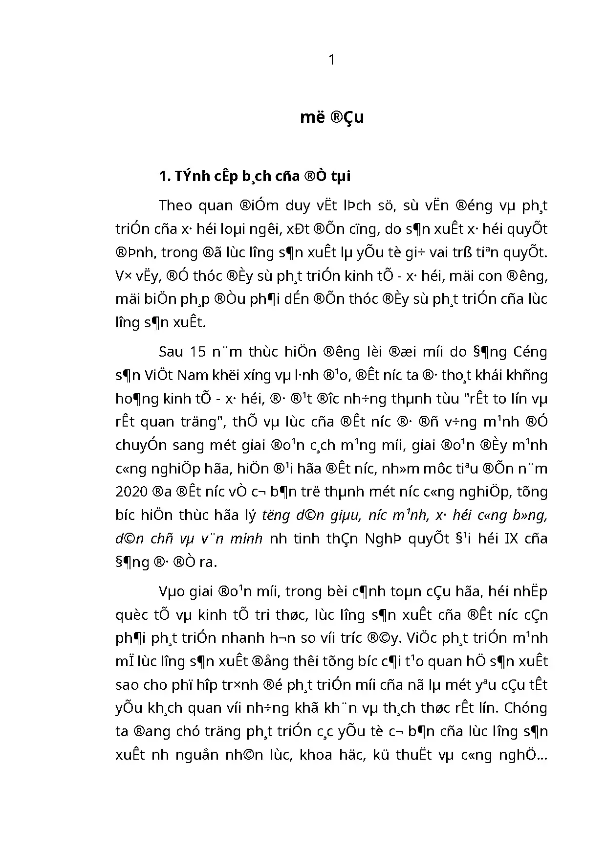 Phát triển lực lượng sản xuất ở miền núi phía Bắc Việt Nam