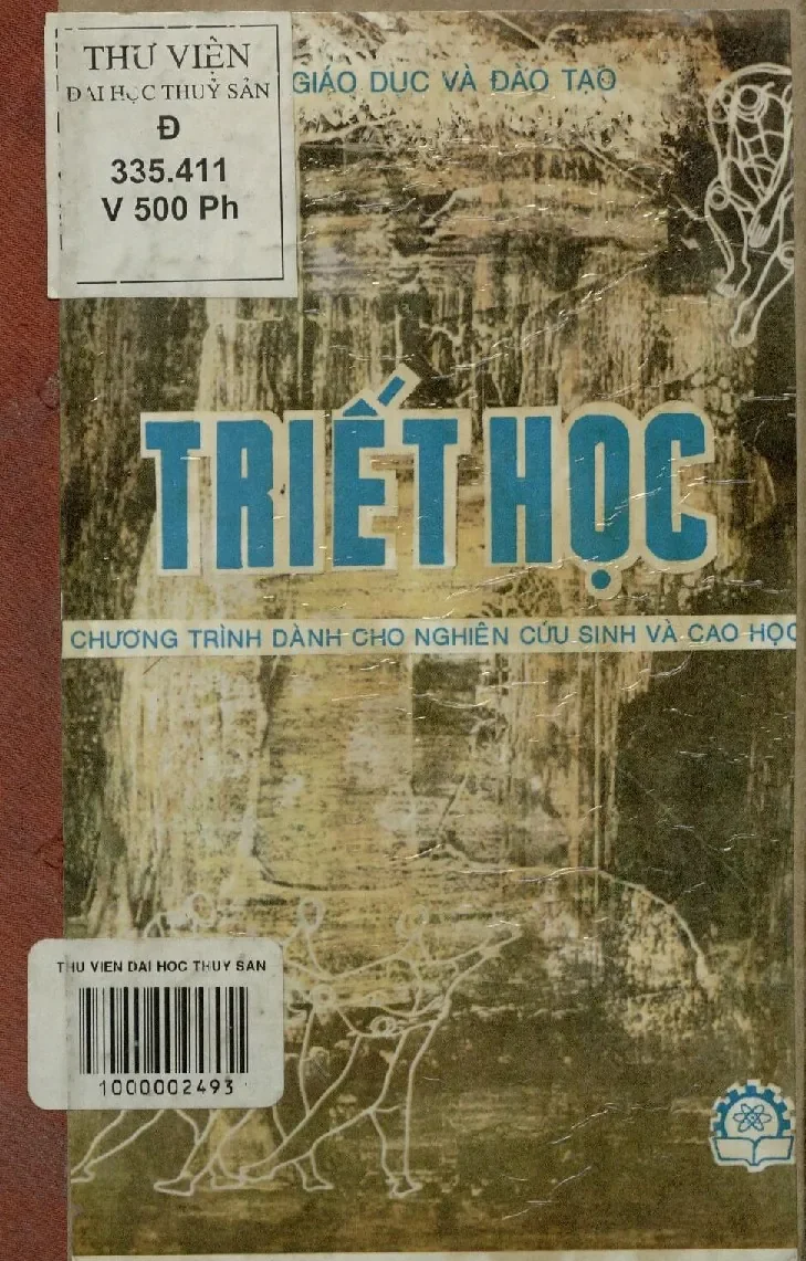 Triết học chương trình dùng cho nghiên cứu sinh và cao học