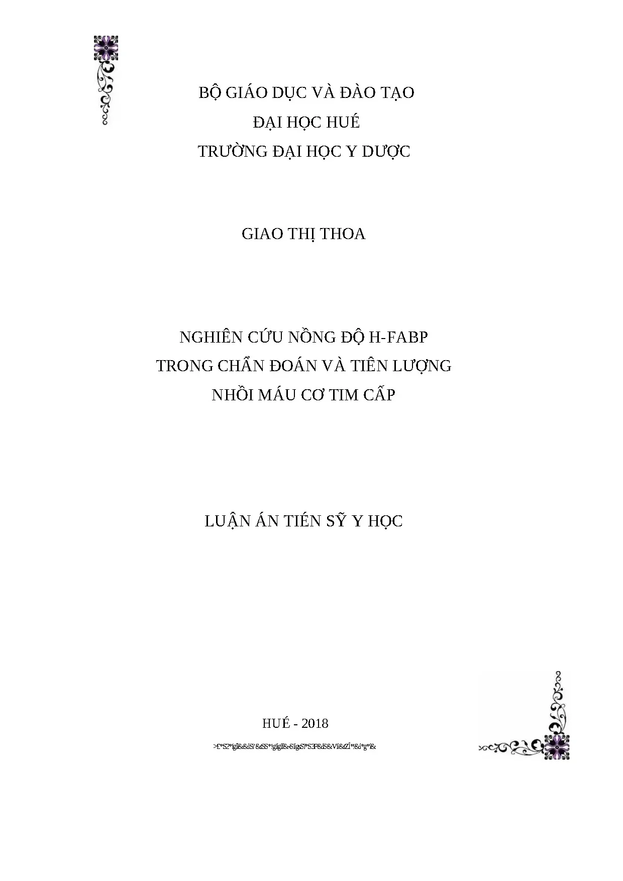 Luận án tién sỹ y học
