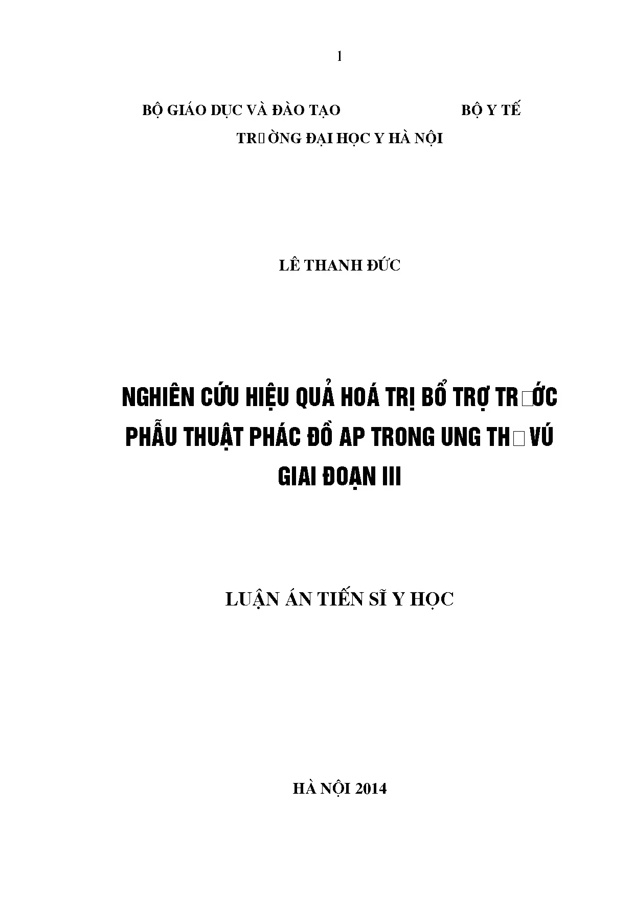 Nghiên cứu hiệu quả hóa trị AP ung thư vú giai đoạn III