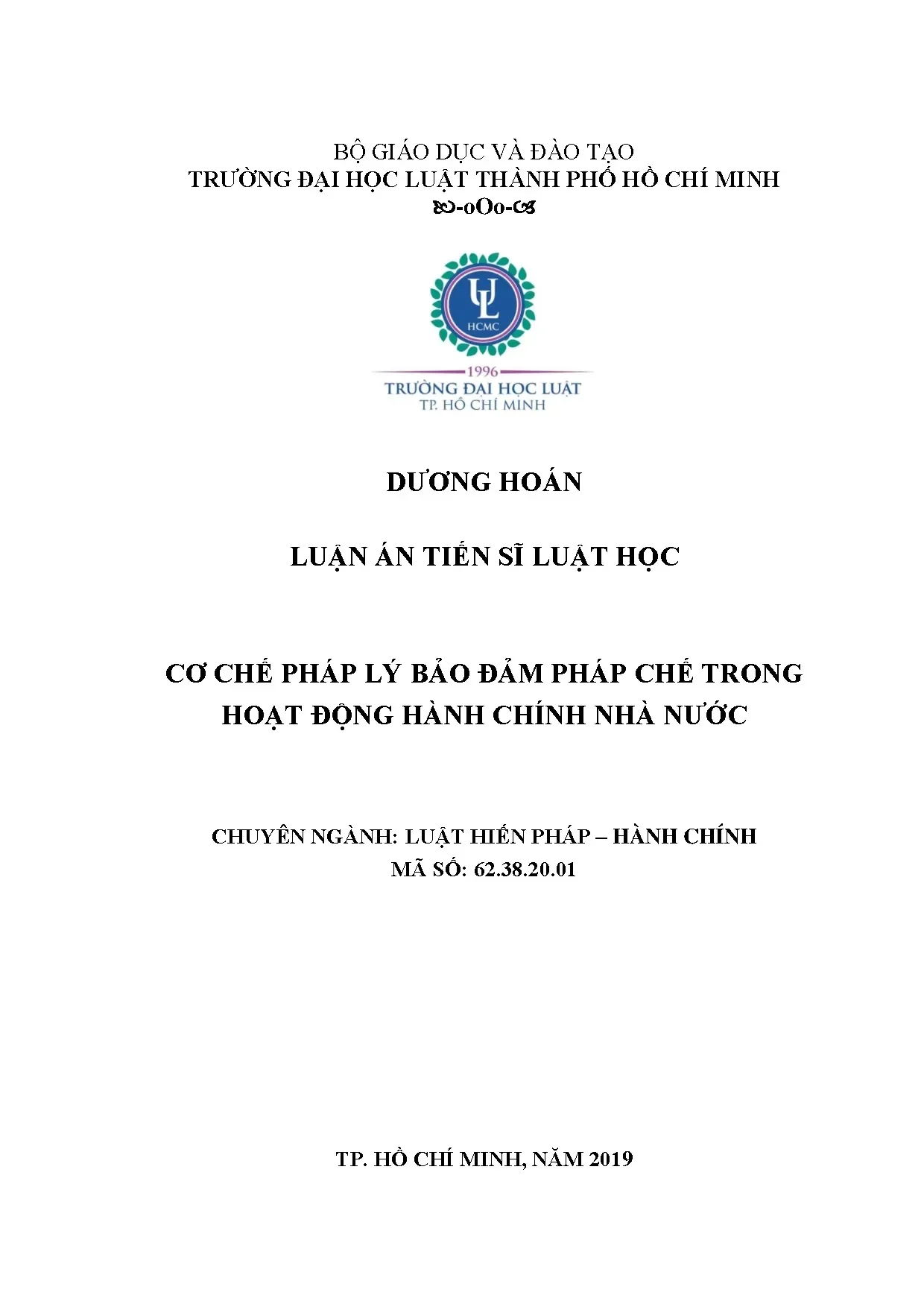 Cơ chế pháp lý đảm bảo pháp chế trong hoạt động hành chính