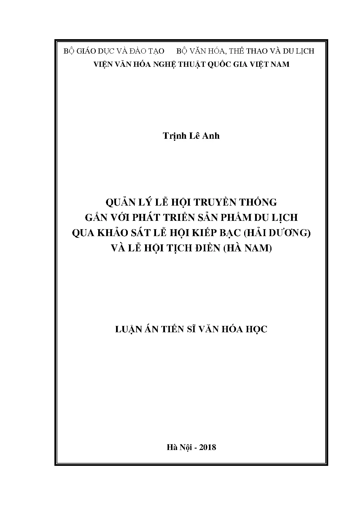 Quản lý lễ hội truyền thống gắn với phát triển sản phẩm du l