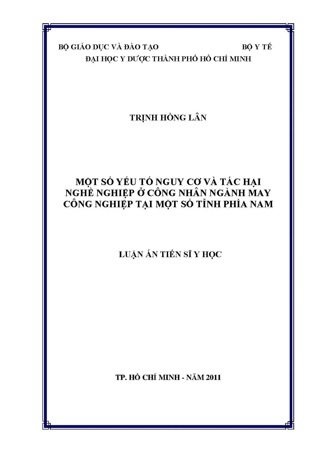 Yếu tố nguy cơ, tác hại nghề nghiệp công nhân ngành may