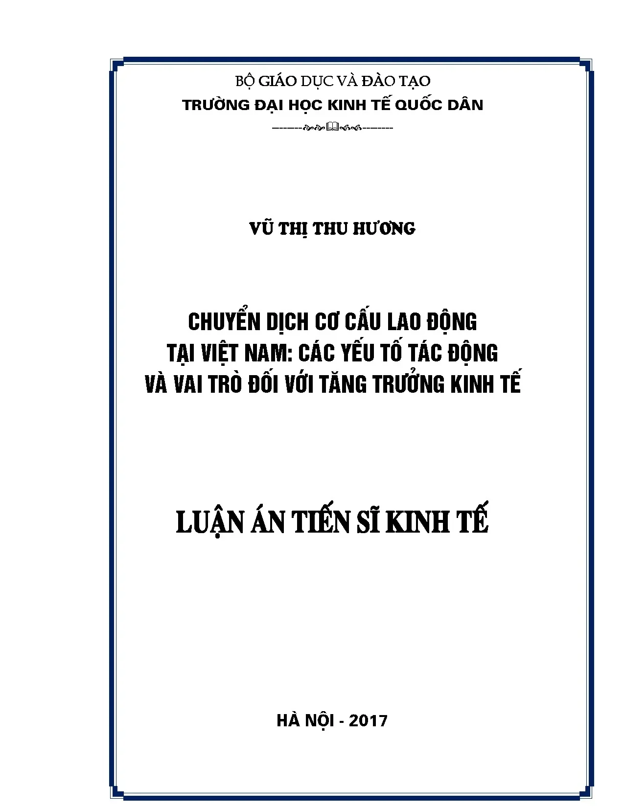 Chuyển dịch cơ cấu lao động Việt Nam: Yếu tố tác động, tăng trưởng