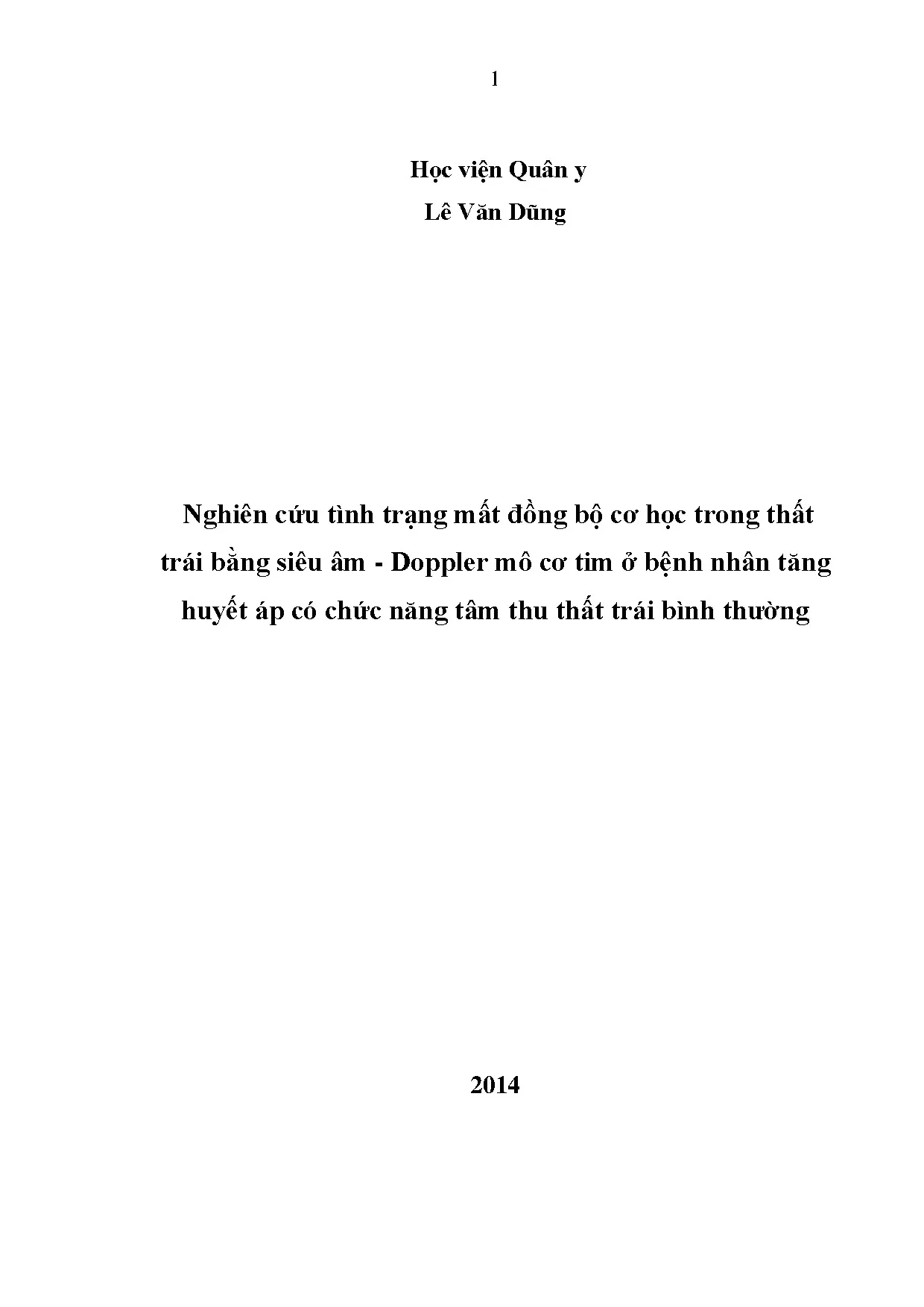 Luận án tiến sĩ nghiên cứu tình trạng mất đồng bộ cơ học tro