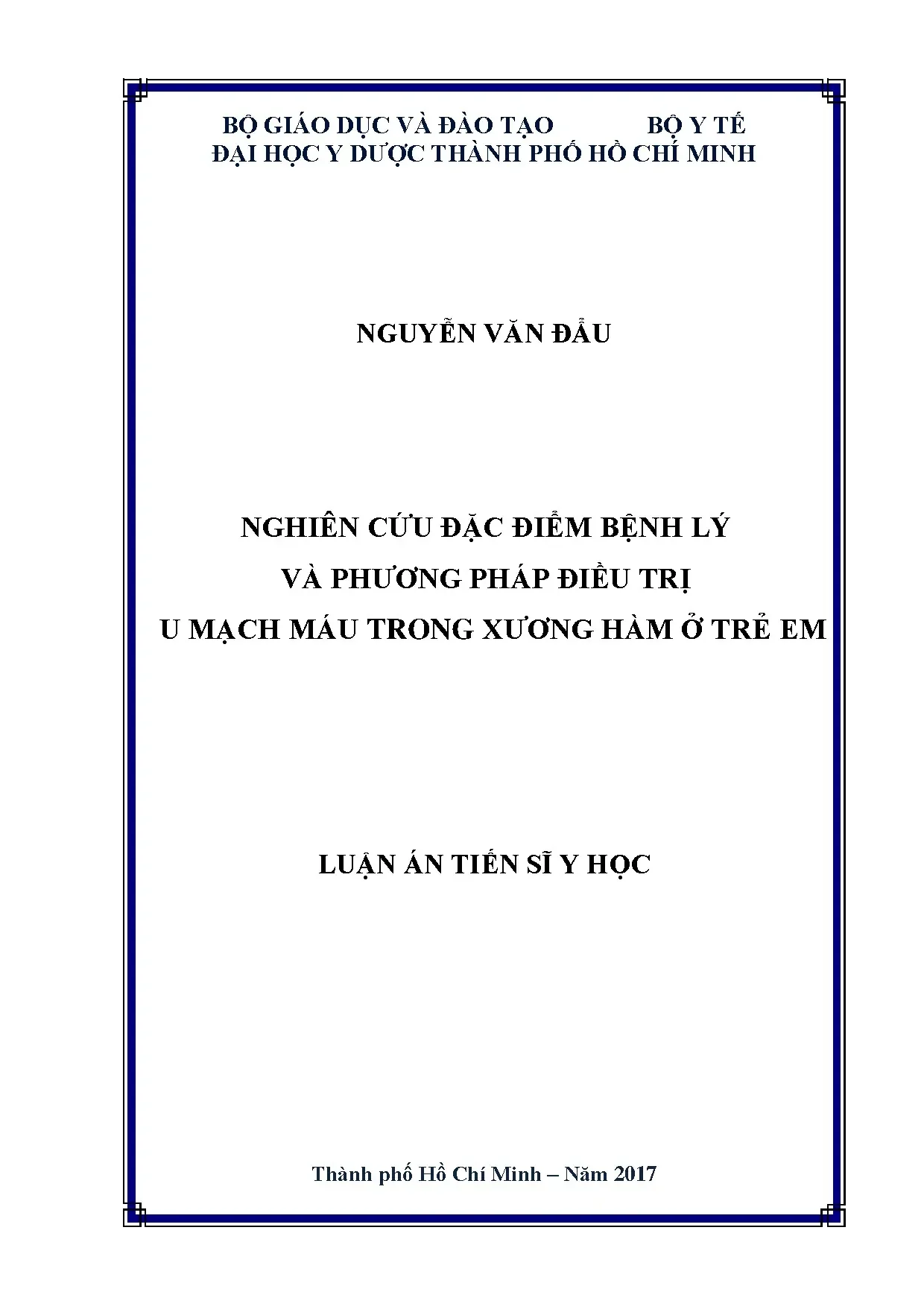 U mạch máu xương hàm trẻ em: Đặc điểm bệnh lý & điều trị