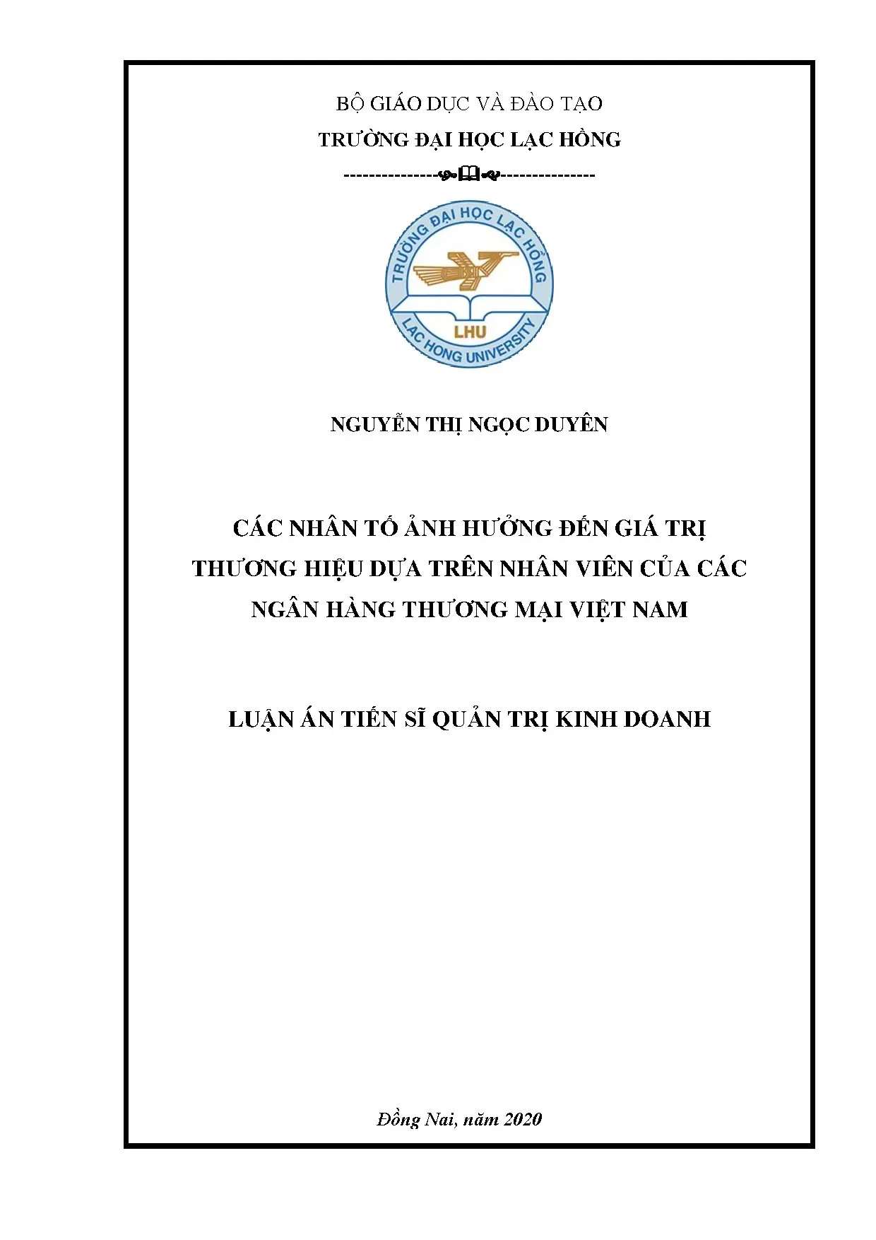 Giá trị thương hiệu ngân hàng dựa trên nhân viên: Các nhân tố