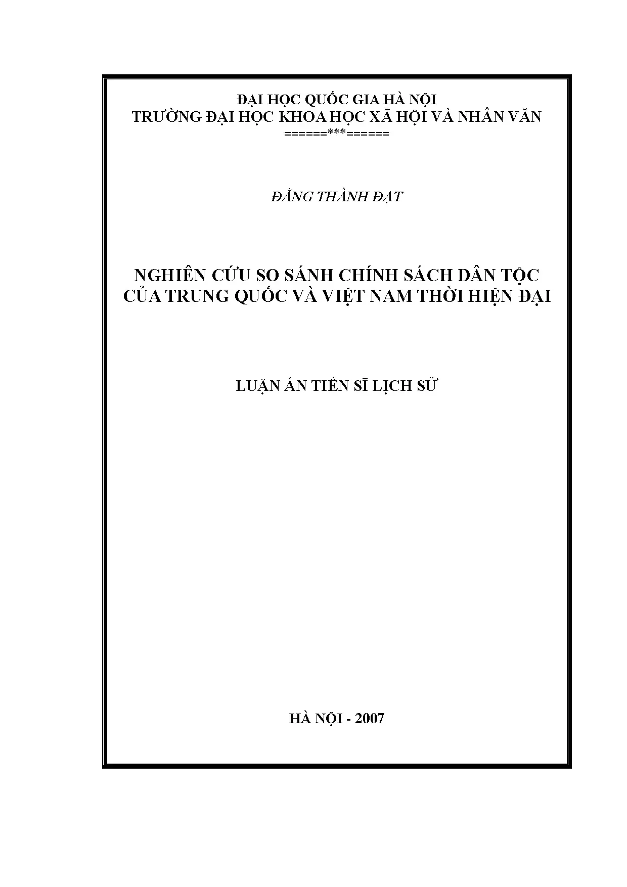 So sánh chính sách dân tộc Trung Quốc, Việt Nam thời hiện đại