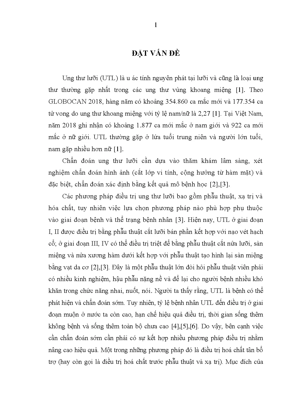 Nghiên cứu hóa trị bổ trợ TC và dấu ấn ung thư lưỡi III-IV
