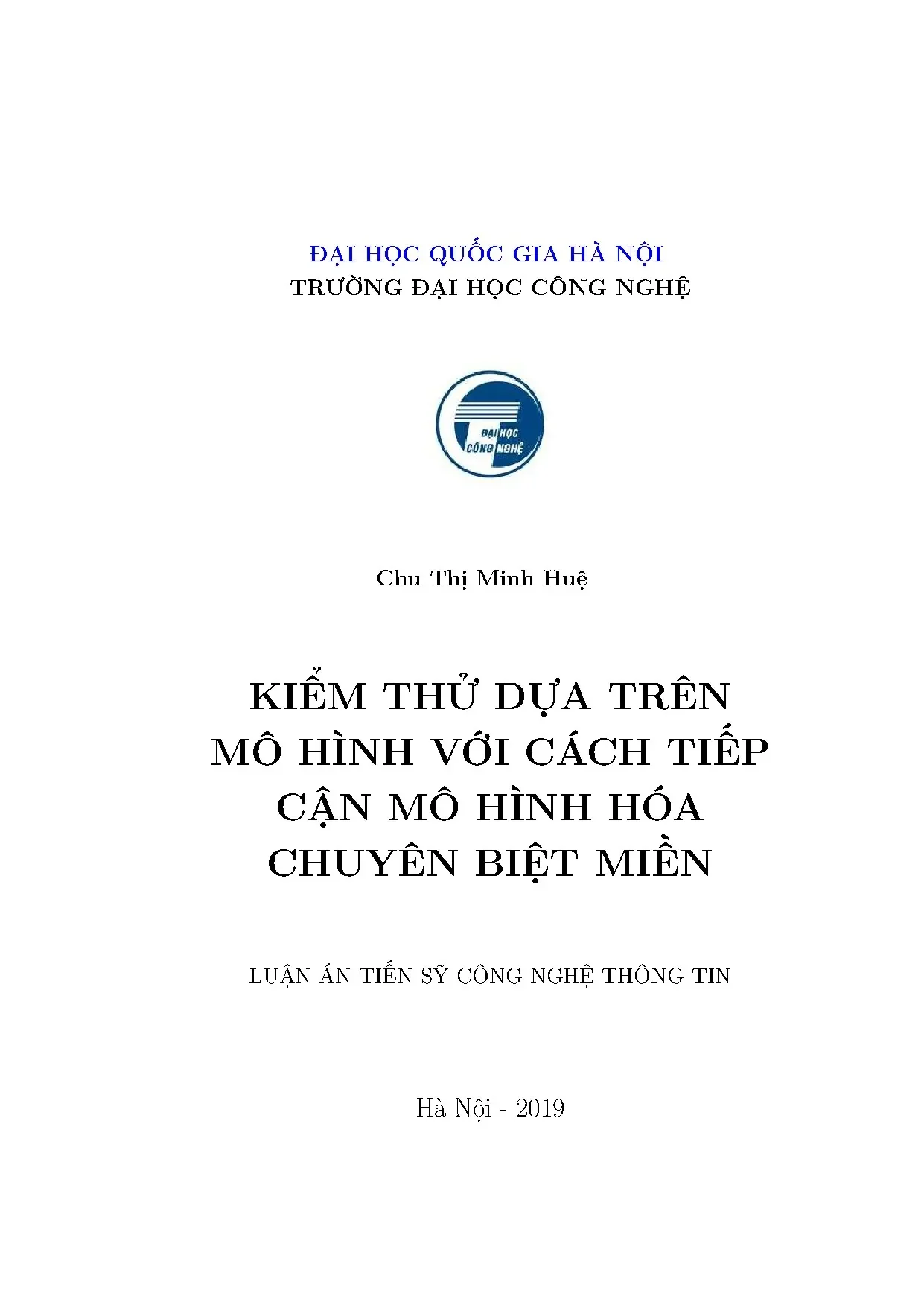 Kiểm thử dựa trên mô hình: Cách tiếp cận mô hình hóa chuyên biệt miền