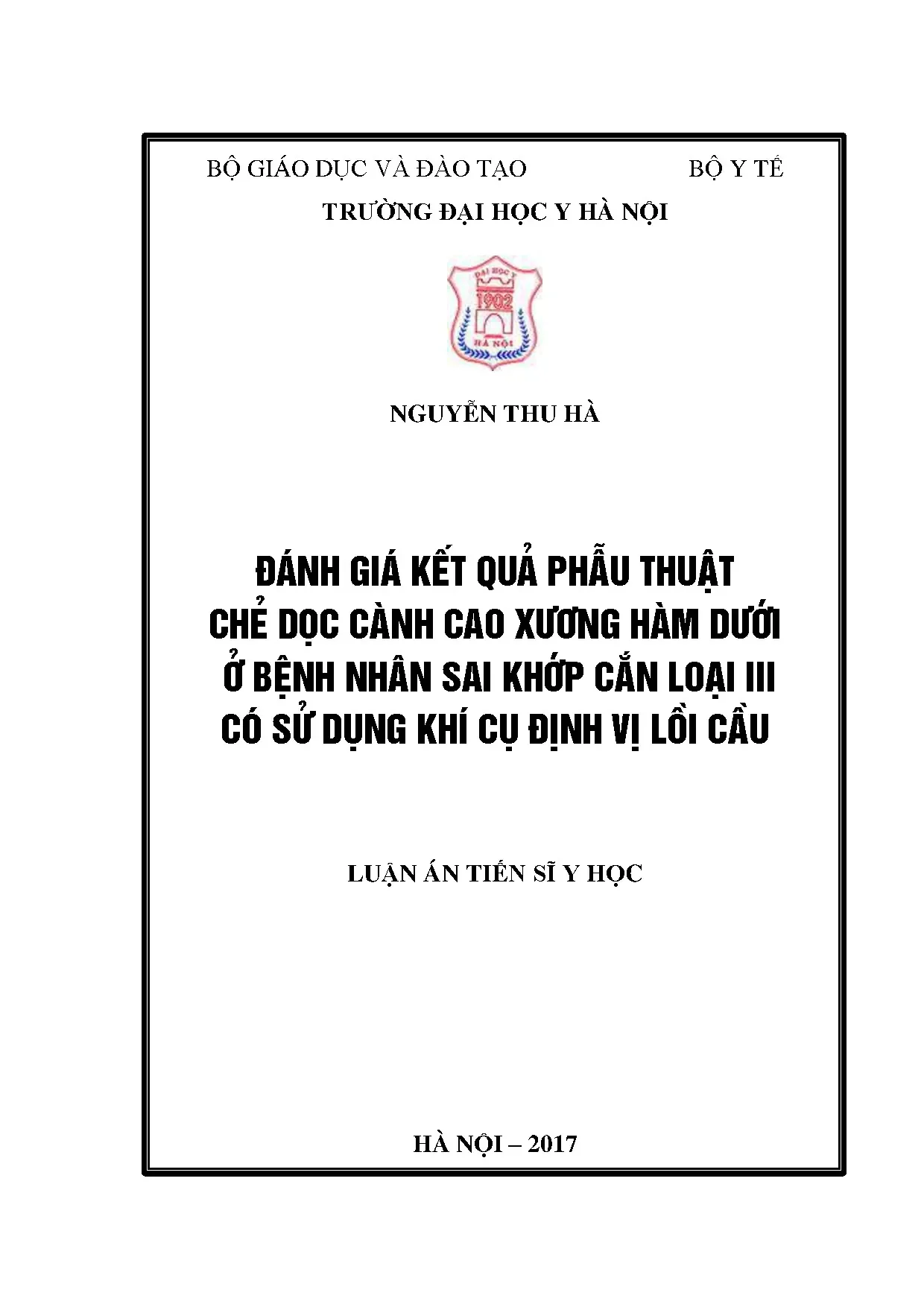 Phẫu thuật chẻ dọc xương hàm dưới sai khớp cắn III: Định vị lồi cầu