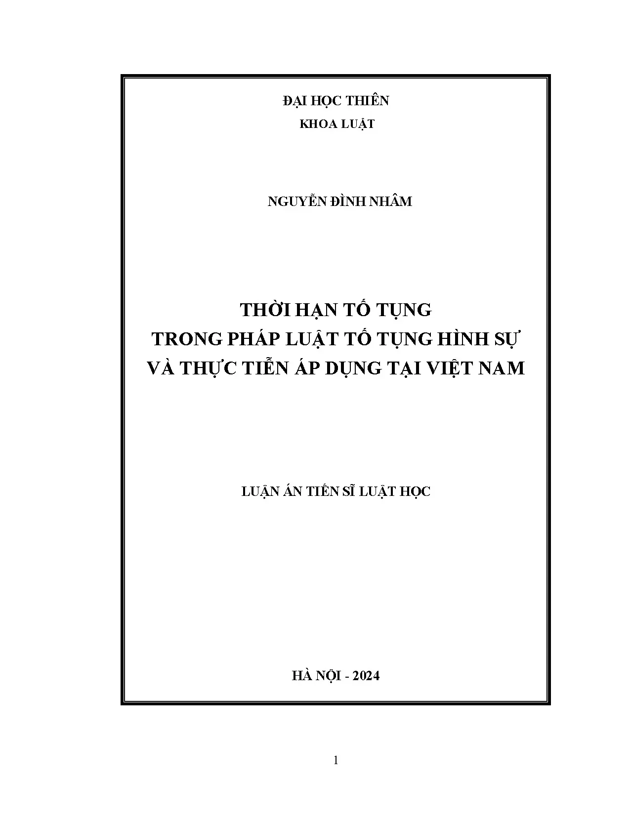 Thời hạn tố tụng hình sự Việt Nam: Pháp luật và thực tiễn