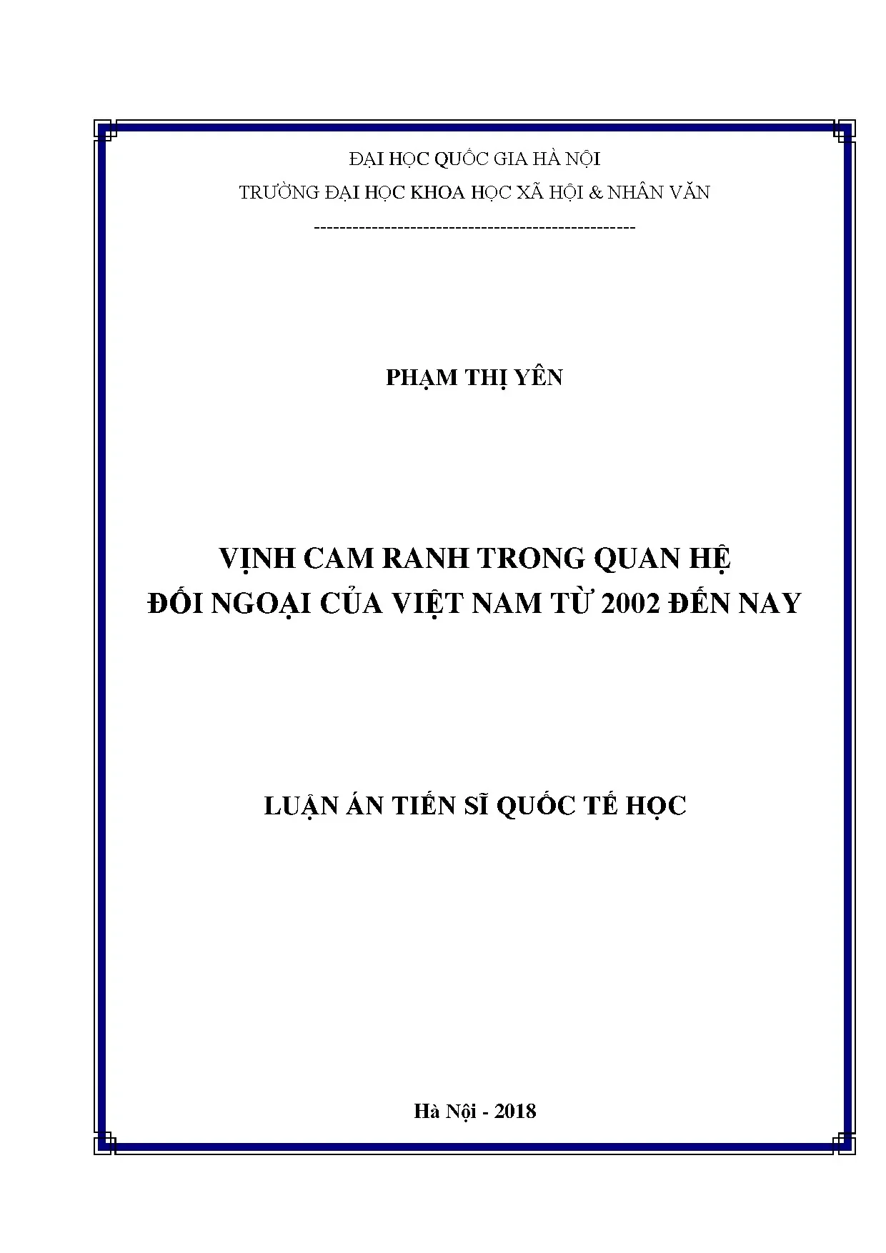 Vịnh Cam Ranh trong quan hệ đối ngoại Việt Nam