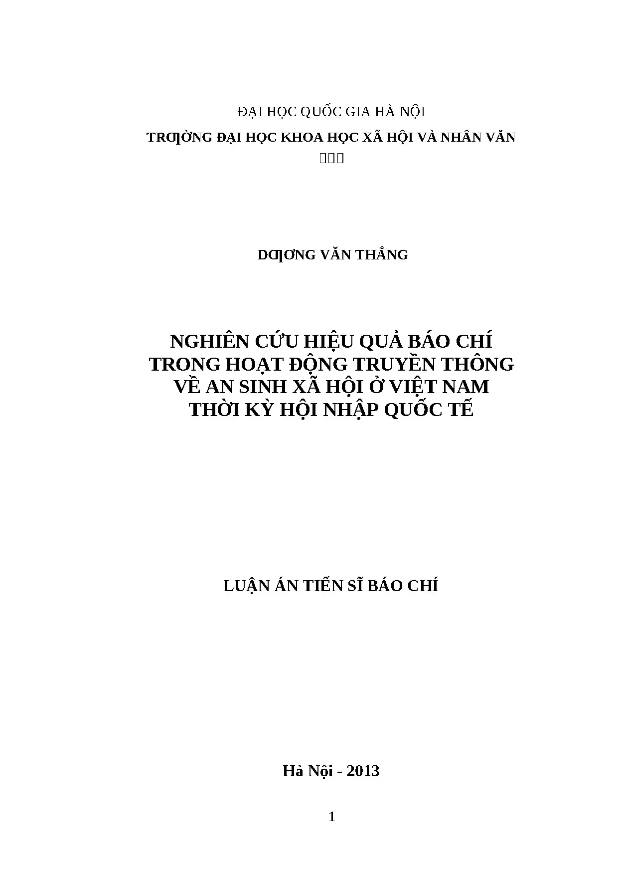 Hiệu quả báo chí về an sinh xã hội ở Việt Nam