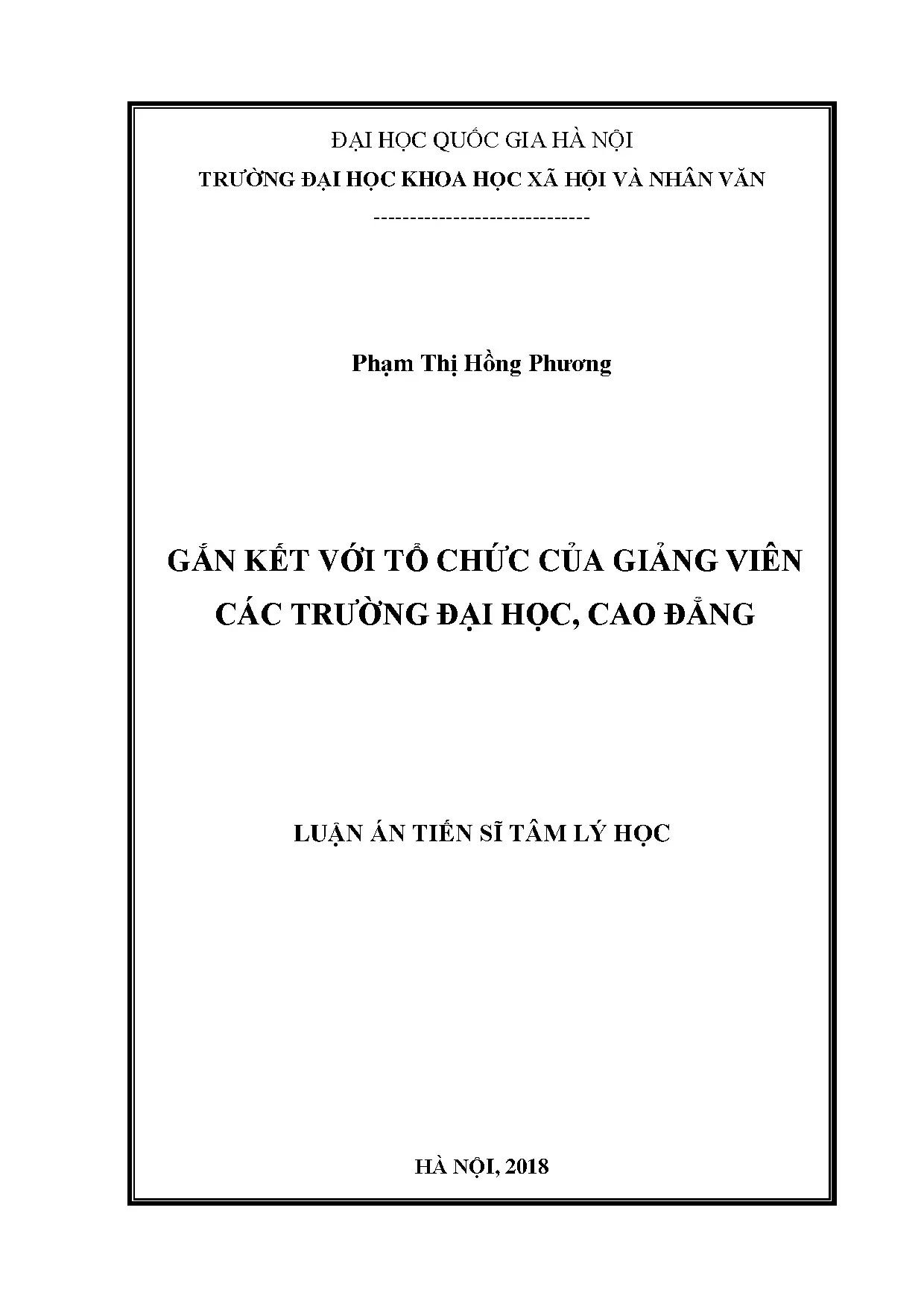 Gắn kết với tổ chức giảng viên đại học, cao đẳng