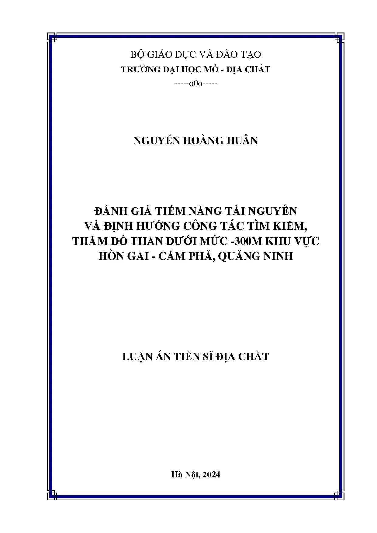 Tiềm năng than dưới 300m Hòn Gai Cẩm Phả Quảng Ninh