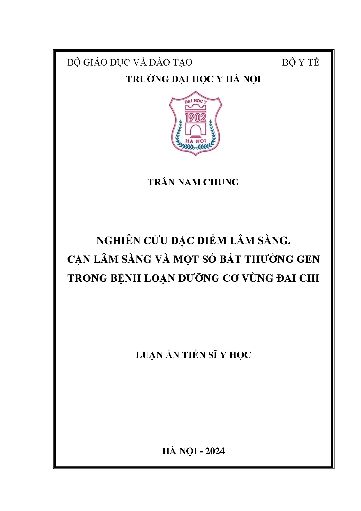 Nghiên cứu đặc điểm lâm sàng của bệnh loạn dưỡng cơ