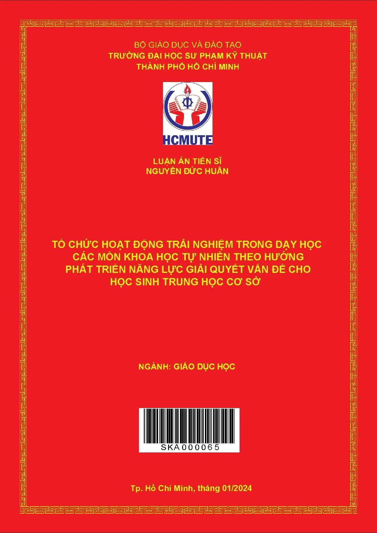 Tổ chức hoạt động trải nghiệm trong dạy học các môn khoa học