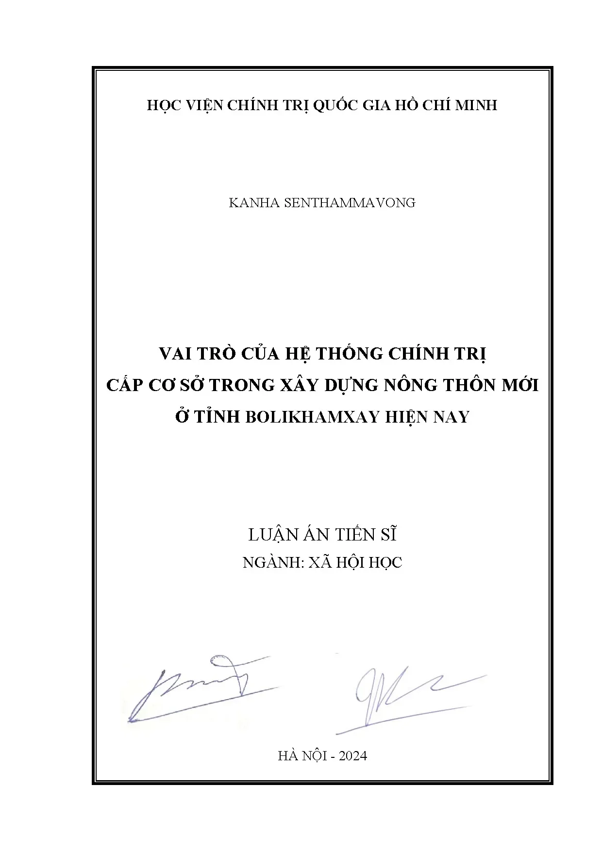 Vai trò của hệ thống chính trị cấp cơ sở trong xây dựng nông