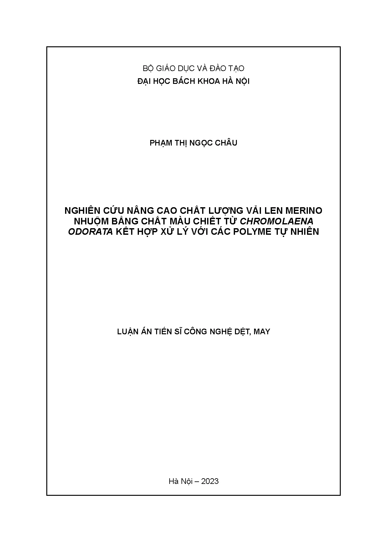 Nâng cao chất lượng vải len Merino nhuộm từ thảo dược