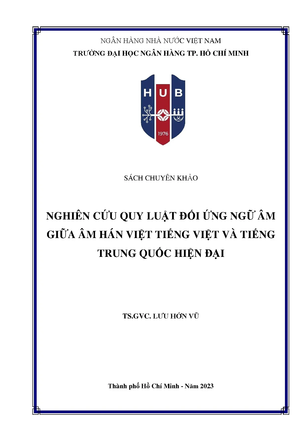 Quy luật đối ứng ngữ âm giữa Âm Hán Việt