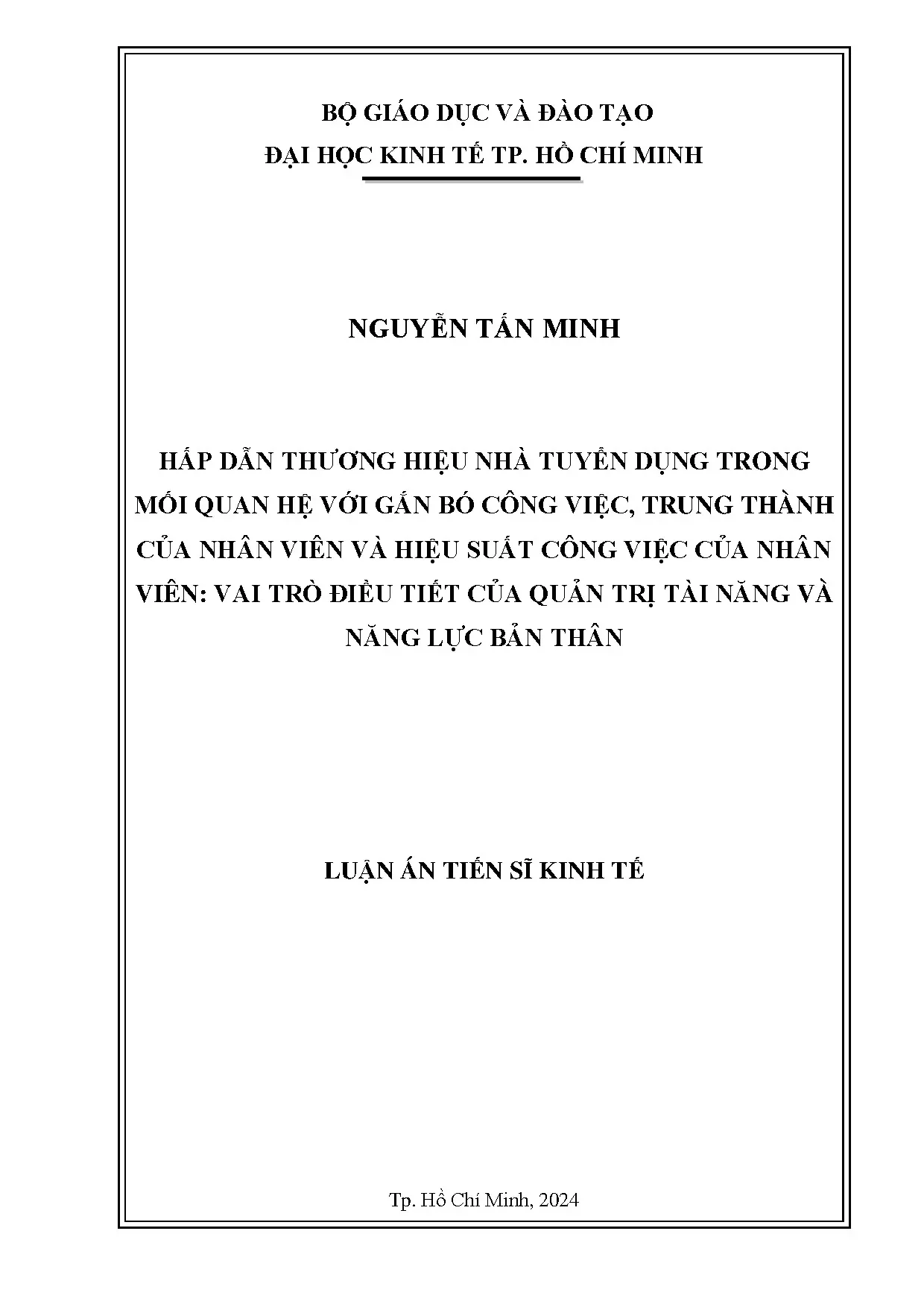 Hấp dẫn thương hiệu nhà tuyển dụng: Gắn bó, trung thành, hiệu suất