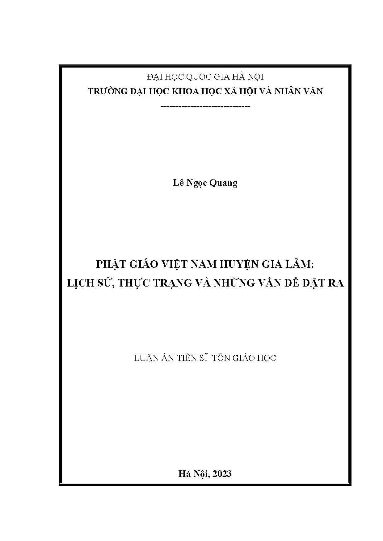 Phật giáo Gia Lâm: Lịch sử, Thực trạng và Vấn đề đặt ra