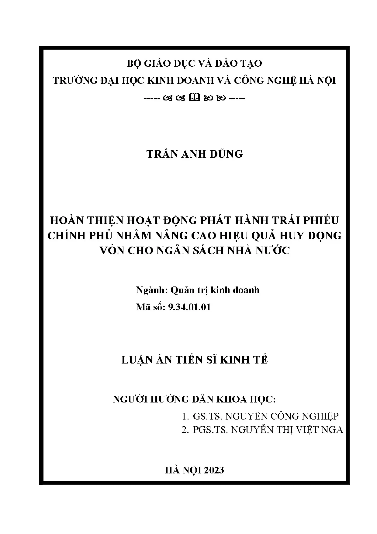 Hoàn thiện phát hành TPCP, nâng cao hiệu quả huy động vốn NSNN