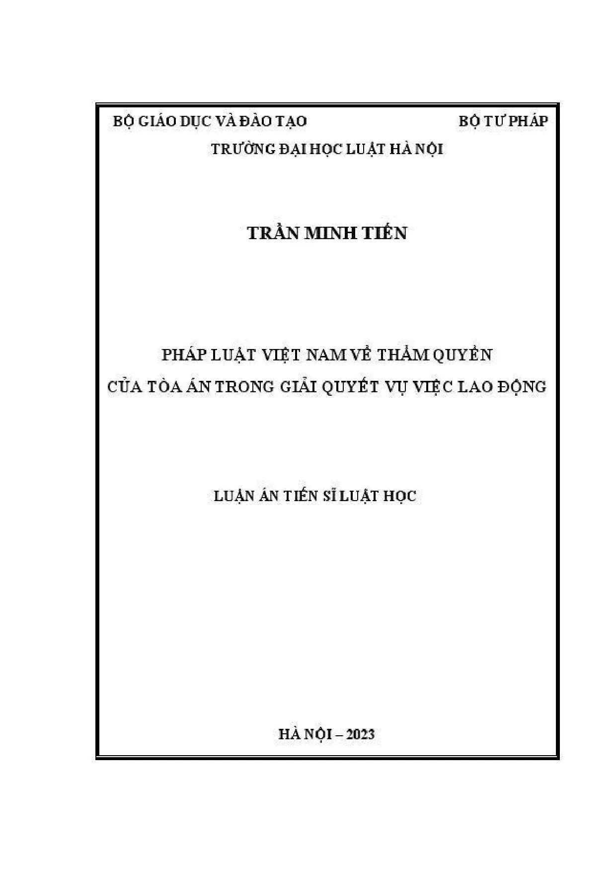 Thẩm quyền Tòa án Việt Nam giải quyết vụ việc lao động