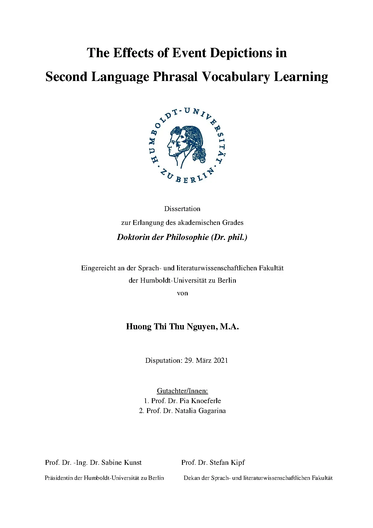 Hiệu ứng mô tả sự kiện trong học từ vựng L2 theo cụm