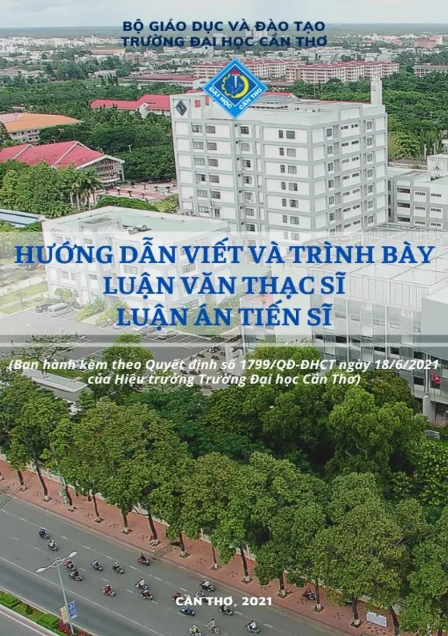 Hướng dẫn viết luận văn thạc sĩ, luận án tiến sĩ
