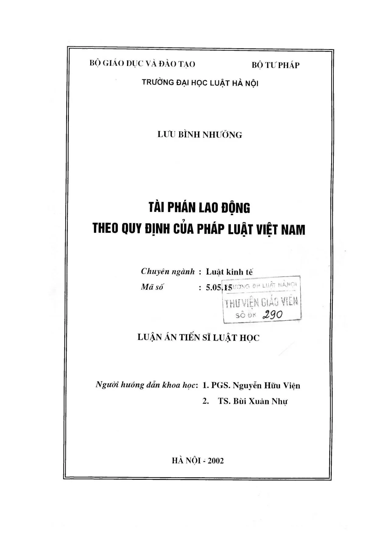 Tài phán lao động theo quy định Việt Nam